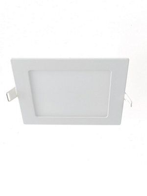 Luminosa Lighting Luminosa Flap Led Recessed Downlight White 750Lm 3000K 16.6X16.6X1.8Cm - image 1