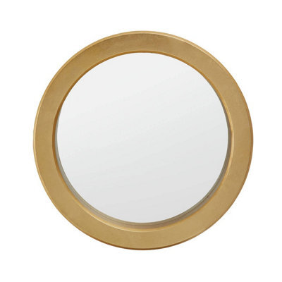 Orsina Elegant Round Wall Mirror, Versatile Slim Mirror, Easily Maintained Wall Mirror, Compact Mirror For Home - image 1