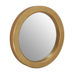 Orsina Elegant Round Wall Mirror, Versatile Slim Mirror, Easily Maintained Wall Mirror, Compact Mirror For Home - thumbnail 2