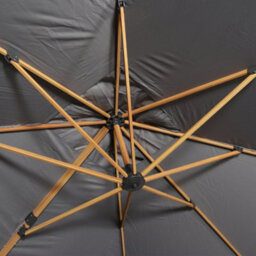 Sweeek - 3X4M Rectangular Cantilever Parasol Wimereux Grey - thumbnail 4