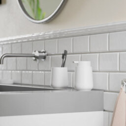 Beslagsboden - Soap Dispenser. Freestanding. White. Height 125 mm. - thumbnail 2