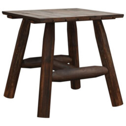 Berkfield Side Table 49X49X50 Cm Solid Wood Spruce - thumbnail 2
