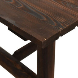 Berkfield Side Table 49X49X50 Cm Solid Wood Spruce - thumbnail 5