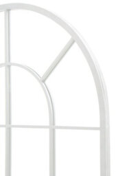 Mirroroutlet The Arcus White Framed Arched Window Leaner/wall Mirror 120Cm X 80Cm - thumbnail 4