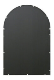 Mirroroutlet The Arcus White Framed Arched Window Leaner/wall Mirror 120Cm X 80Cm - thumbnail 5
