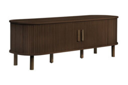 Birlea Axel Fluted Small Tv Unit Walnut - thumbnail 6