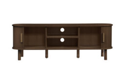 Birlea Axel Fluted Small Tv Unit Walnut - thumbnail 8