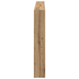 Walplus Headboard Cabinet With Led Artisan Oak 180X17X102 Cm - thumbnail 8