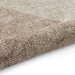 Beige Brown Geometric 5mm Thick Rug, Stain-Resistant Modern Rug For Bedroom, Living Room, & Dining Room-60Cm X 170Cm (Runner) - thumbnail 8