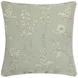 Wylder Sophia Floral Jacquard Feather Filled Cushion - thumbnail 1