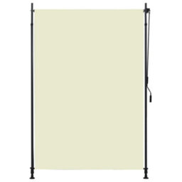 Berkfield Outdoor Roller Blind 150X270 Cm Cream - thumbnail 2