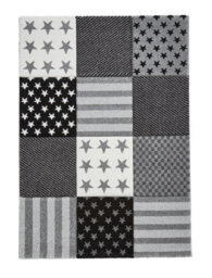 Kids Grey Modern Graphics Pictorial Rug For Dining Room Bedroom & Living Room-120Cm X 170Cm - thumbnail 8