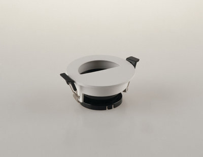 Luminosa Lighting Luminosa Stenos Recessed Light Square Frame (Lampholder Not Included), White,