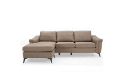 Home Detail Emma 3 Seater Sofa With Chaise, Brown Air Leather - thumbnail 4