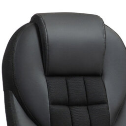 Homcom Executive Office Chair High Back Computer Chair With Armrests Black - thumbnail 8