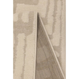 Melrose Ava Abstract Pave Design Cream Beige Large Indoor Area Rug 160/230Cm - thumbnail 3
