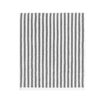 Yard Hebden Striped 100% Cotton Bath Towel, Grey, 70 X 130Cm - image 1