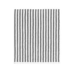 Yard Hebden Striped 100% Cotton Bath Towel, Grey, 70 X 130Cm - thumbnail 1