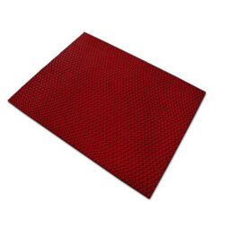 Floordirekt Anti Slip Wet Area Hygiene Mat Barefoot Pvc Antibacterial Uv Resistant Drainage Red 90 X 300 Cm - thumbnail 1