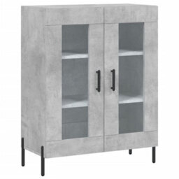 Berkfield Sideboard Concrete Grey 69.5X34X90 Cm Engineered Wood - thumbnail 2