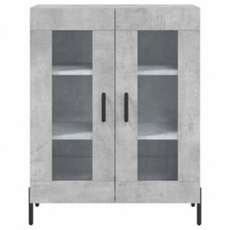 Berkfield Sideboard Concrete Grey 69.5X34X90 Cm Engineered Wood - thumbnail 5