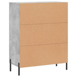 Berkfield Sideboard Concrete Grey 69.5X34X90 Cm Engineered Wood - thumbnail 8