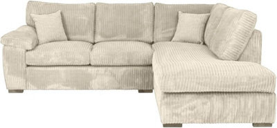 SOFASELECTIONUK LTD Amalfi 3+2 Seater Split Sofa Soft Fabric In Brown - image 1
