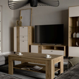 Furniture To Go Grafton Coffee Table With 1 Shelf  In Oak - thumbnail 3