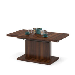 Heze Furniture Astrid 70 - 2 In 1 Extending Coffee / Dining Table - California Walnut - thumbnail 6