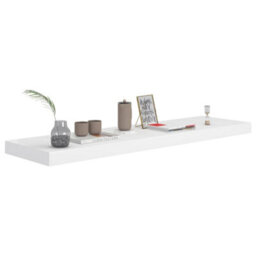 Vidaxl Floating Wall Shelves 2 Pcs White 90X23.5X3.8 Cm Mdf - thumbnail 7