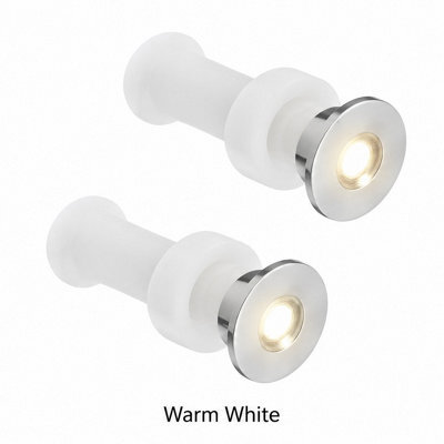 Sensio Specto Single Add-On Led 0.16W Round Plinth Light Warm White Se15091W0 - image 1
