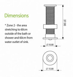Sensio Specto Single Add-On Led 0.16W Round Plinth Light Warm White Se15091W0 - thumbnail 2
