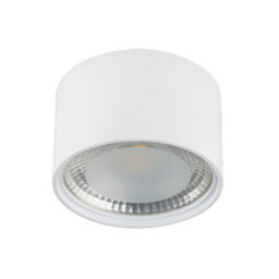 Luminosa Lighting Luminosa Serena Surface Mounted Downlight White Clear Glass Shade Led 3000K - thumbnail 2