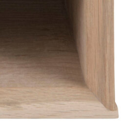 Furniture To Go Century 1 Drawer Wall Mounted Bedside Table In Oak - thumbnail 7