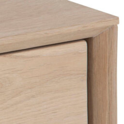 Furniture To Go Century 1 Drawer Wall Mounted Bedside Table In Oak - thumbnail 5