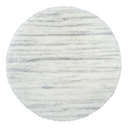 Livabliss Round Cloudy Shaggy-Modern Ivory Grey Soft Plush Pile Living Bedroom Rug 160 X 160 Cm Easy Care, Non Shedding - thumbnail 1