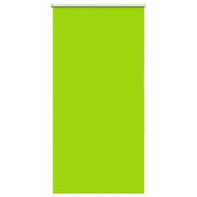 Berkfield Roller Blind Blackout Leaves Green 70X130 Cm Fabric Width 65.7 Cm Polyester - image 1