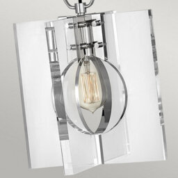 Luminosa Lighting Elstead Lisa Mcdennon By Hinkley Ludlow 1 Light Pendant Polished Nickel - thumbnail 3