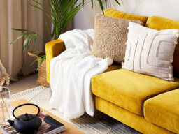 Beliani Blanket Mirge 125 X 150 Cm White - thumbnail 2