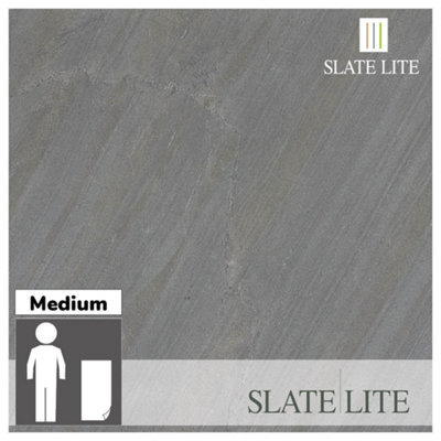 Lite Stone D Black Line Slate Veneer 122 X 61Cm Sheet - image 1