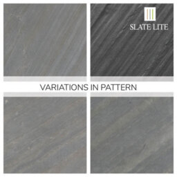 Lite Stone D Black Line Slate Veneer 122 X 61Cm Sheet - thumbnail 2