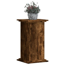 Walplus Plant Stand Smoked Oak 33X33X60 Cm Engineered Wood - thumbnail 3