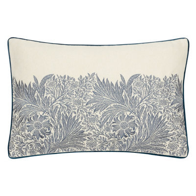 Morris & Co Cray Printed Feather Rich Cushion - image 1