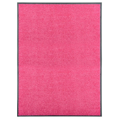 Walplus Doormat Washable Pink 90X120 Cm - image 1