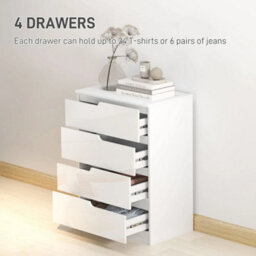 4 Drawer Chest Of Drawers For Bedroom - thumbnail 6