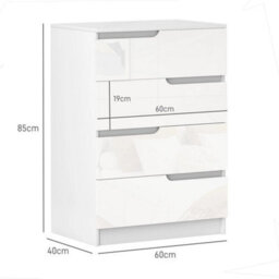 4 Drawer Chest Of Drawers For Bedroom - thumbnail 2