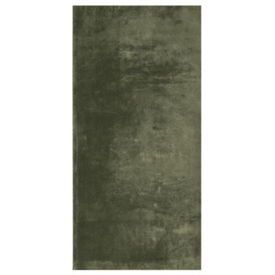 Berkfield Modern Rug Huarte Short Pile Soft And Washable Forest Green 100X200 Cm