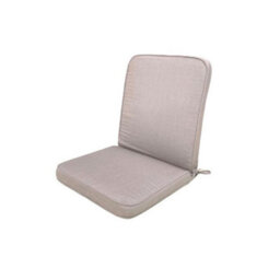 Glendale Garden & Leisure Taupe Luxury Low Recliner Cushion (Pack Of 4) - L96 X W42 X D5 Cm