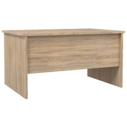 Berkfield Coffee Table Sonoma Oak 80X50X42.5 Cm Engineered Wood - thumbnail 5