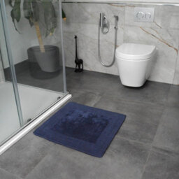 Allure Bath Fashions Elegance Reversible Heavyweight Shower Mat - Navy - thumbnail 4